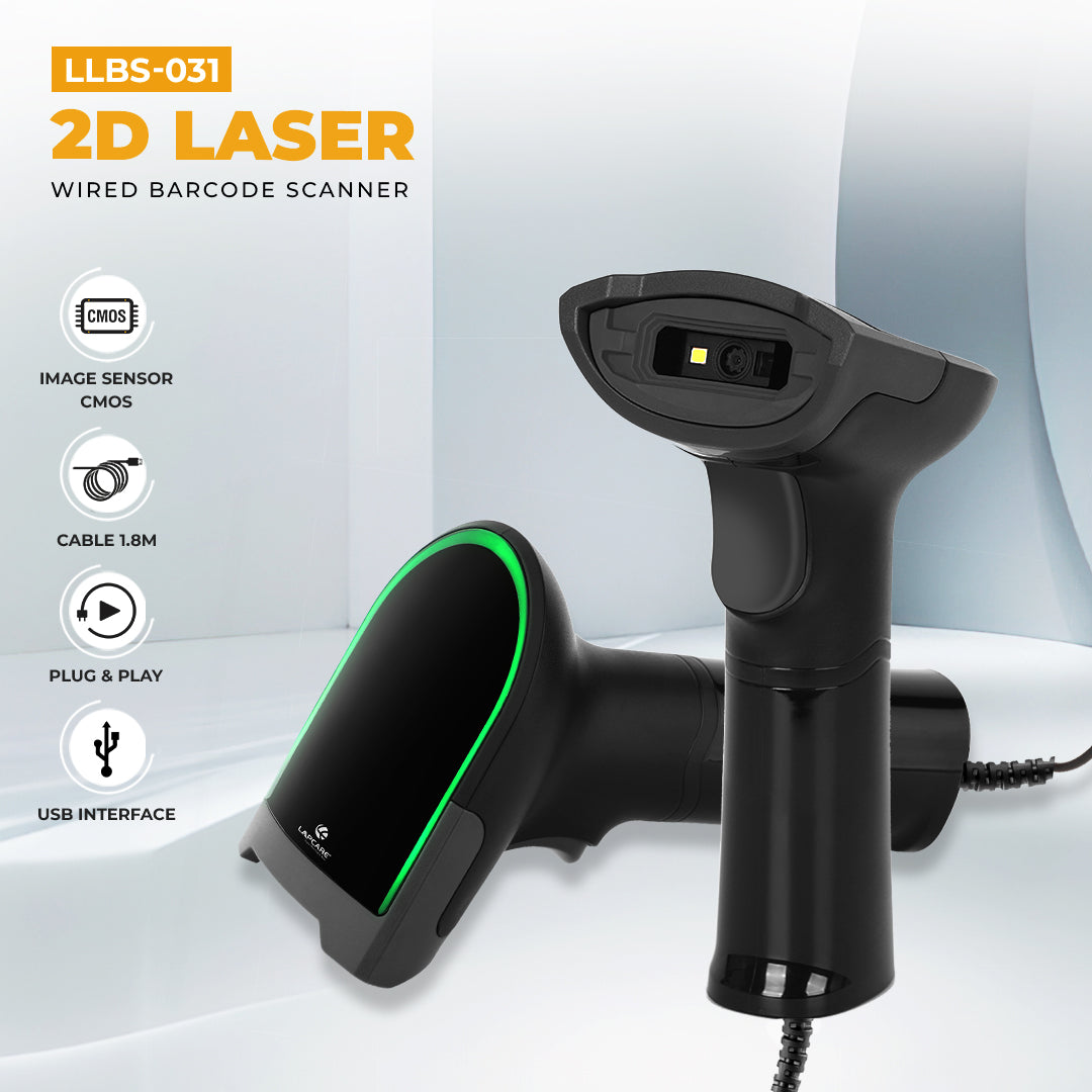 2D WIRED CMOS BARCODE SCANNER (LLBS-031)