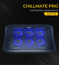 Chillmate PRO Cooling Pad with 6 Fans Laptop Stand