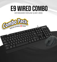 E9 Wired Combo