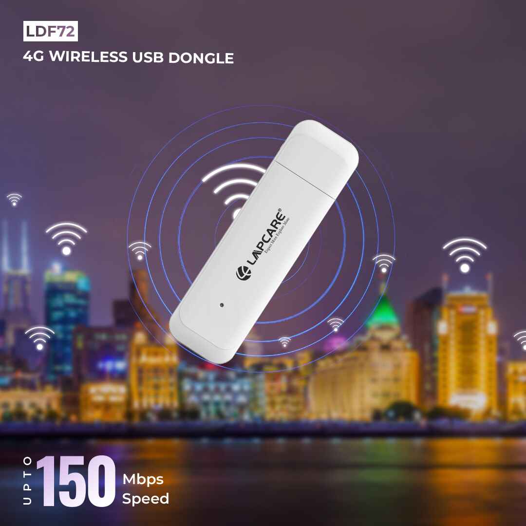 LDF72 4 G Wireless USB Dongle with Upto150Mbps High Speed