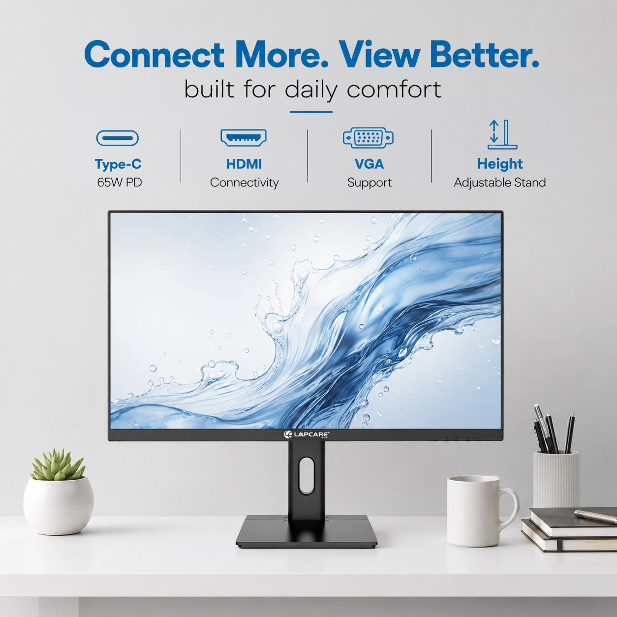 LAPEYE 24 Inch FHD LED Monitor