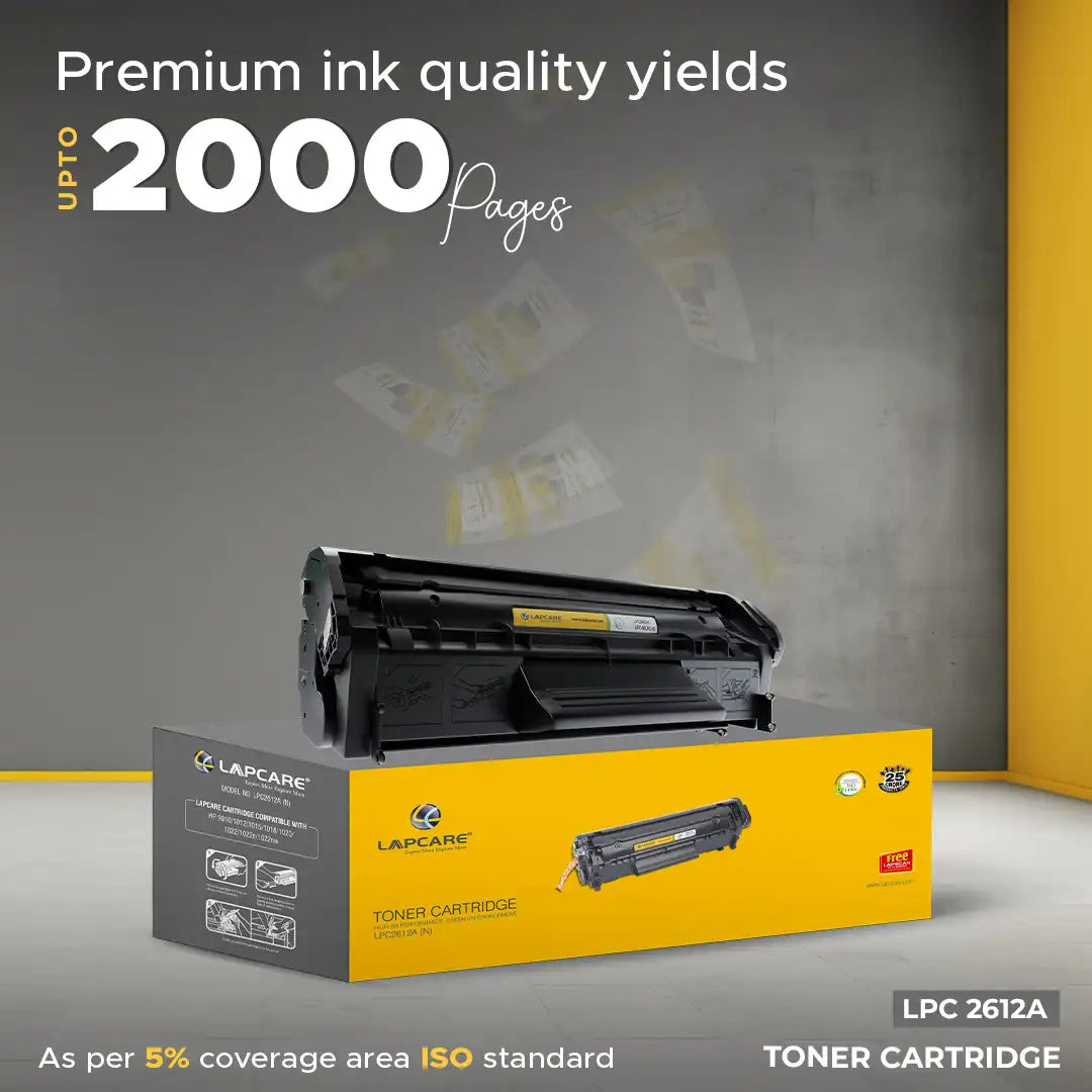 Toner Cartridge compatible for (2612A) HP 1010/1012/1015/1018/1020/1022/1022n/1022nw