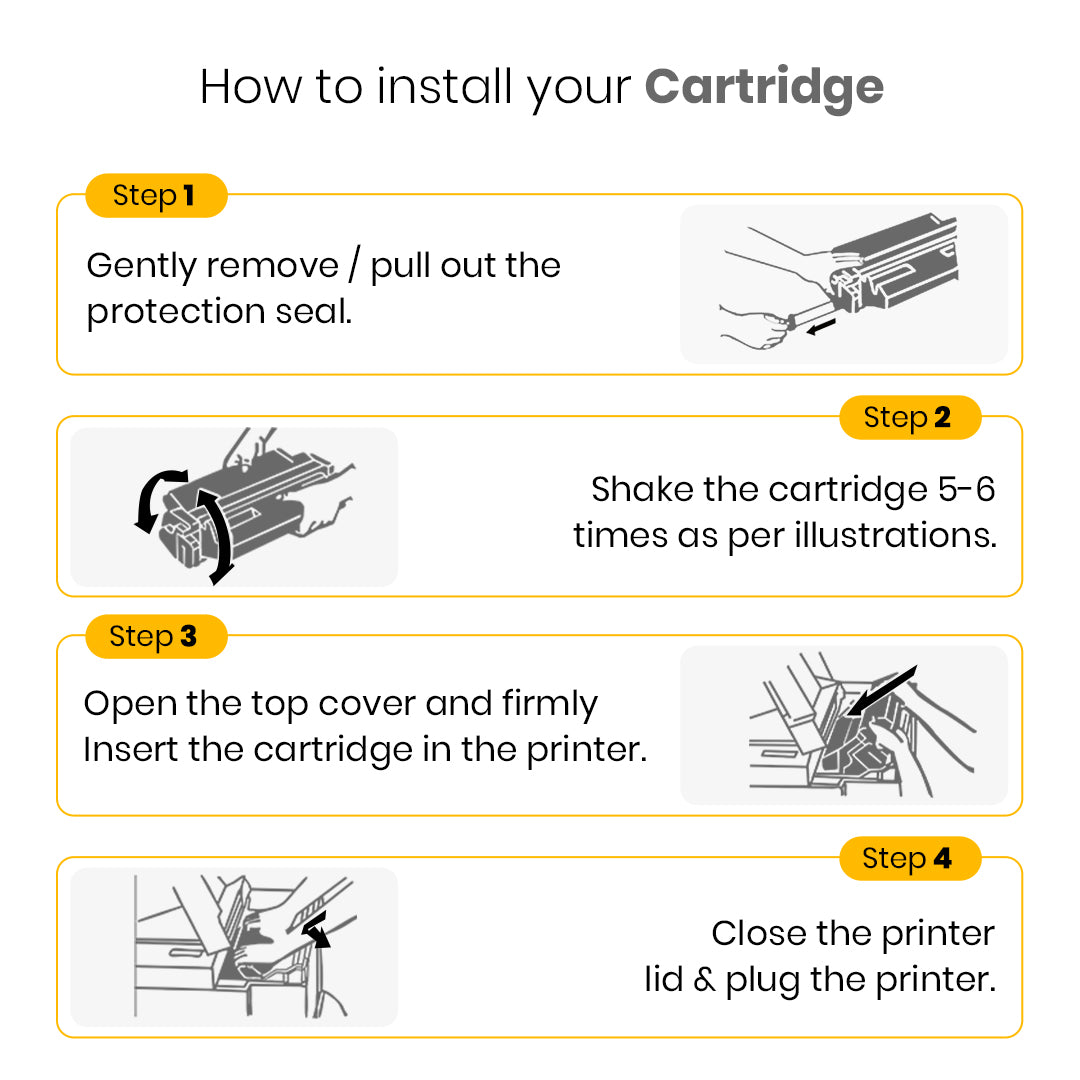 Toner Cartridge (388A) compatible with P1002/ 1003/ 1004/ 1005/ 1006/ 1009/ P1007/ 1008/ 1106/ 1108