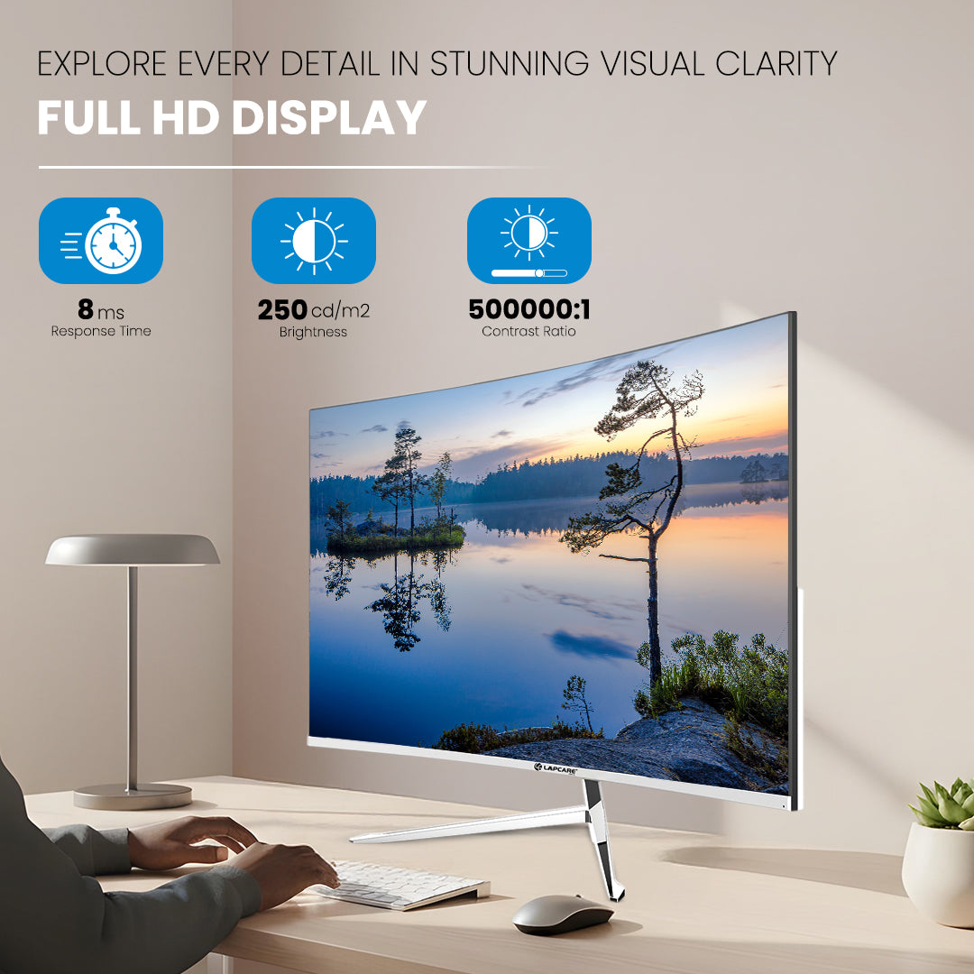 CURVE Lapeye LM32WHCR 32" Curved LED Monitor, Full HD, 75Hz (LM32WHCR)