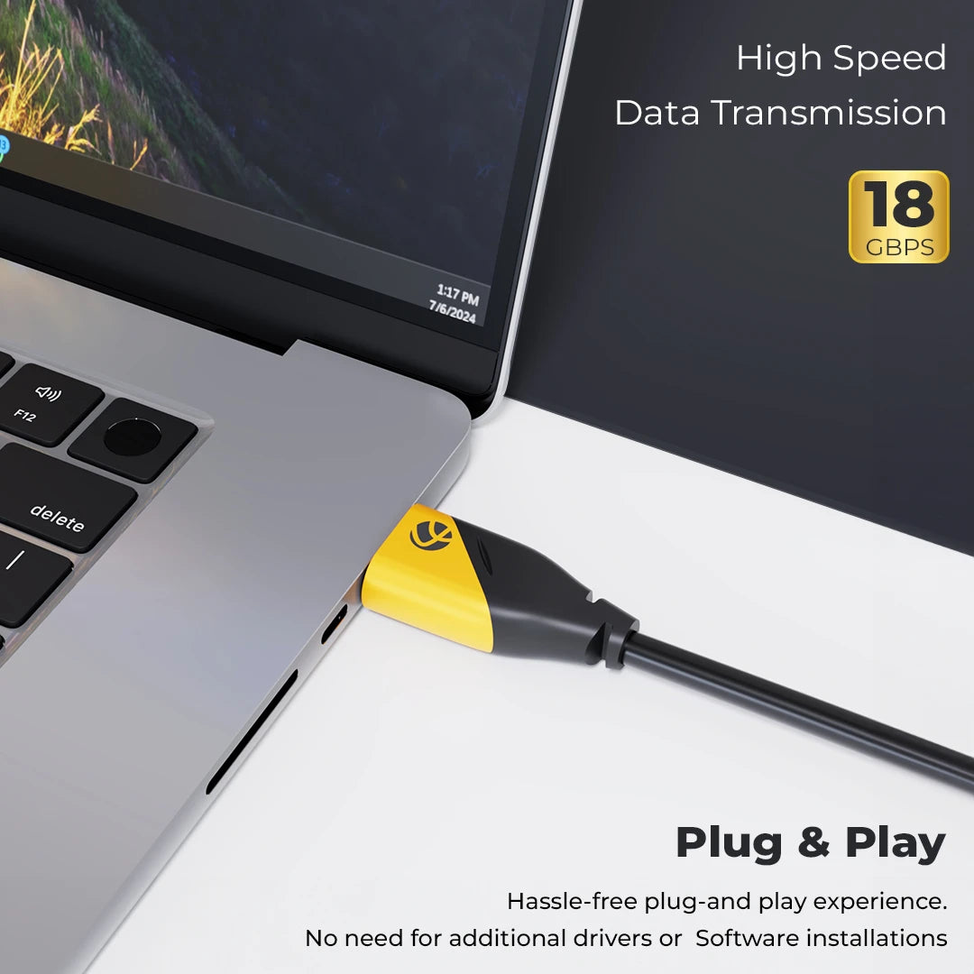 Lapcare HDMI 2.0 PVC Cable 5M (LHC-111)
