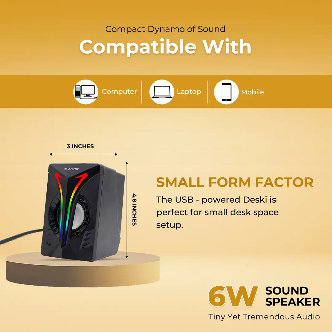 Deski 2 Computer Speaker ( LUS-306 )