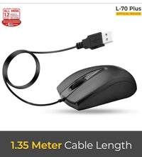 USB Optical Mouse 1200dpi