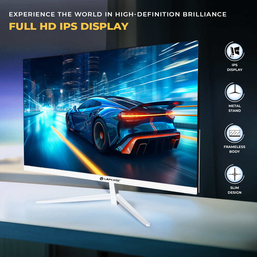 22" LED Monitor - (54.61CM) With Resolution 1920*1080 & 60Hz (LM22WHD)