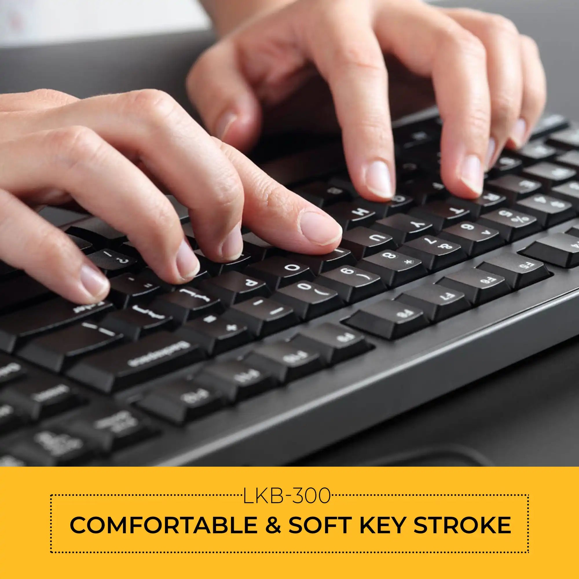 Alfa 1 Multimedia Wired USB Keyboard (LKB-300)