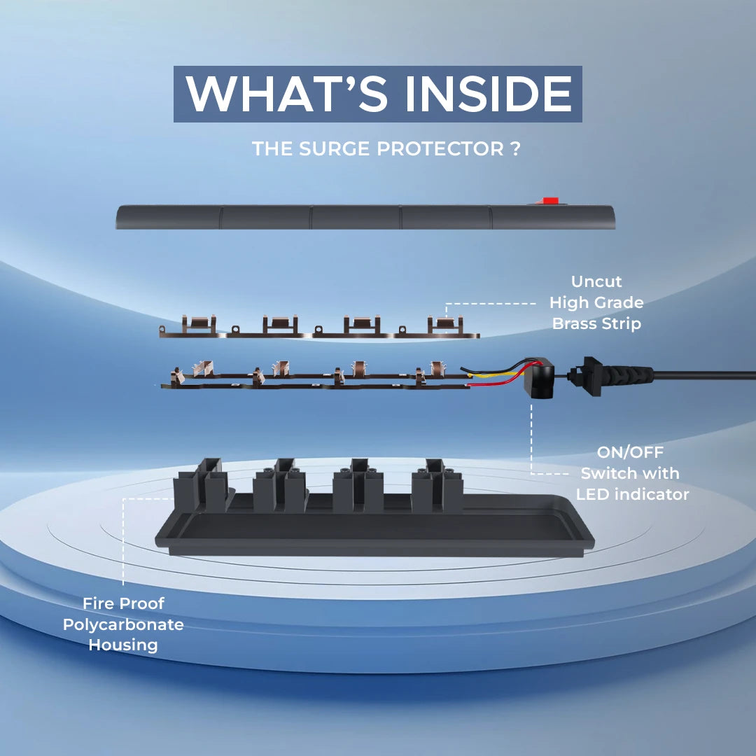 Surgee 4 Surge Protector (1.5M)