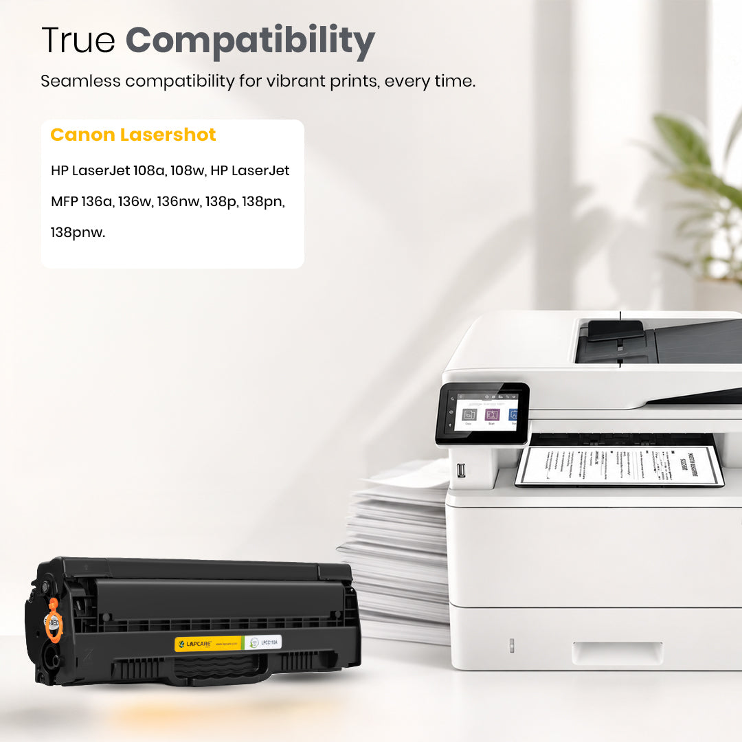 Toner Cartridge compatible with HP LaserJet 108a/136a/138p (with chip) (LPCW110A )