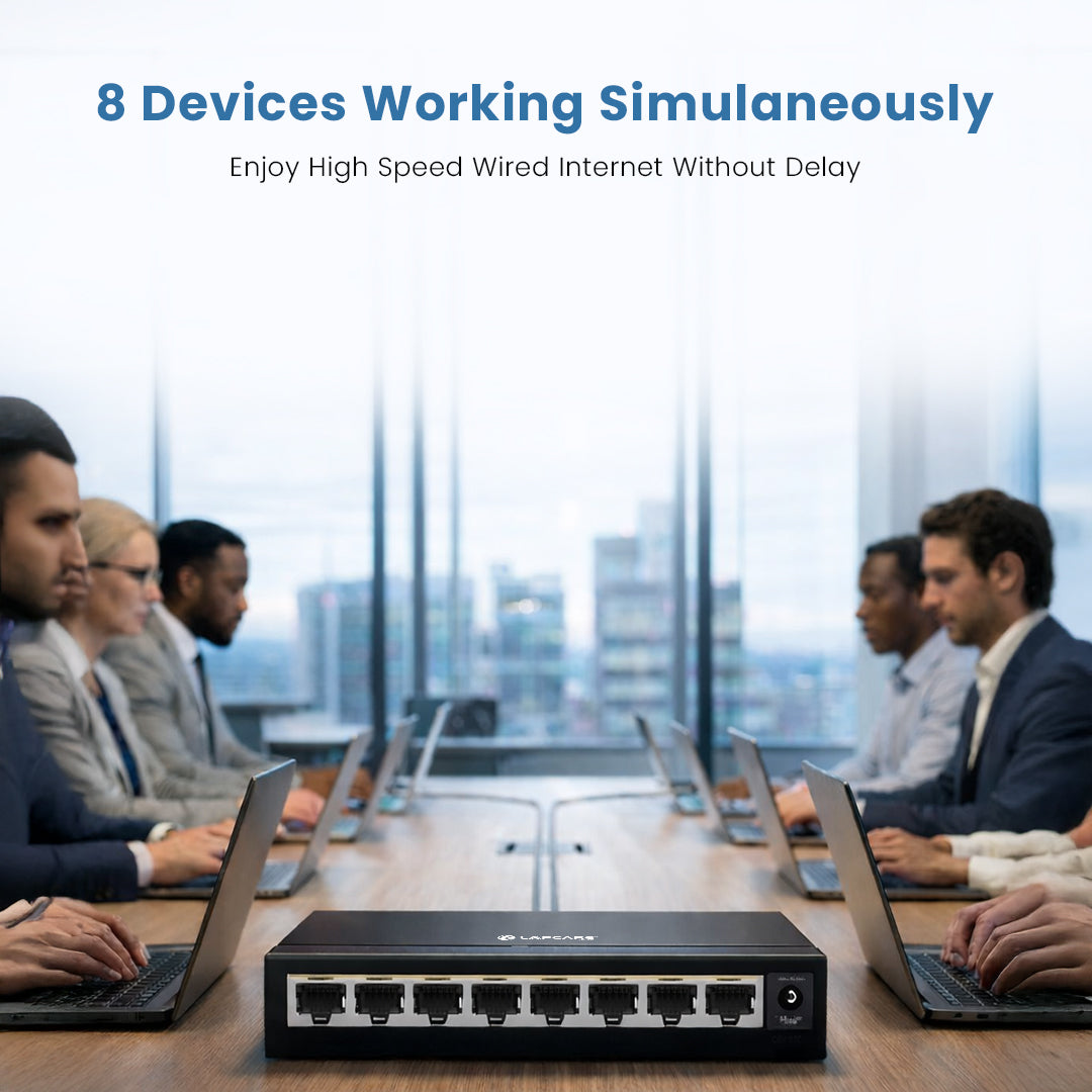 Laplink 8 Gigabit Ethernet Switch