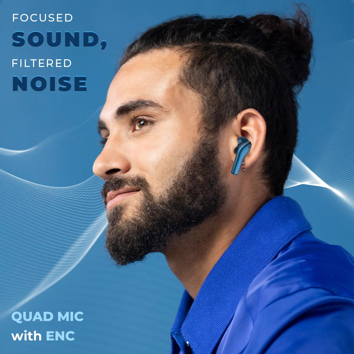 Twinpod 1 BT V5.3 Wireless Earbuds With USB Type-C (LBTB-210)