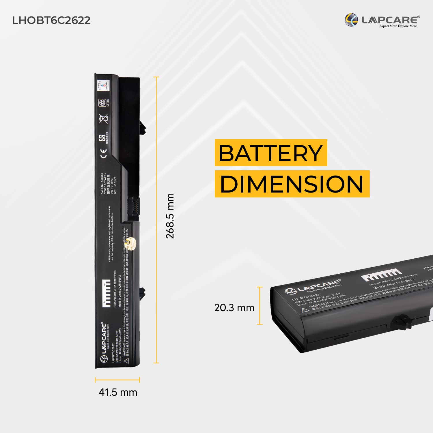 Laptop Compatible Battery For Probook 4320s/4520s NB 6C