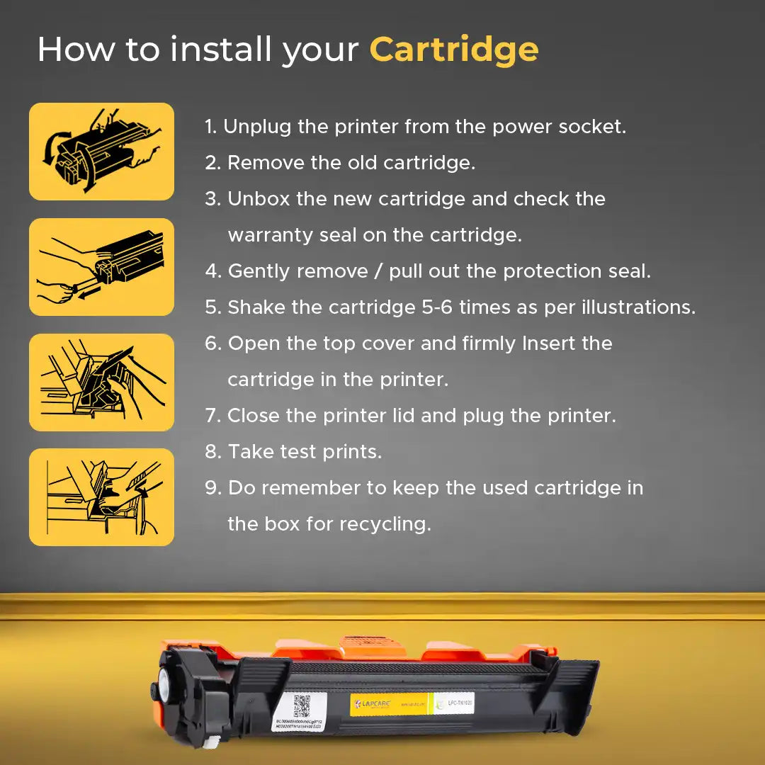 Toner Cartridge compatible with HL-1110/1111/1112 DCP-1510/1511/1512/1515 MFC-1810/1811/1812/1815