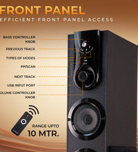 Dhamaka 50W Tower Speakers with Wired Mic (LTS-603)