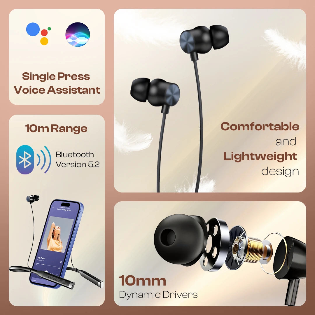 Wooband 90 Wireless Neckband (LNB-408)