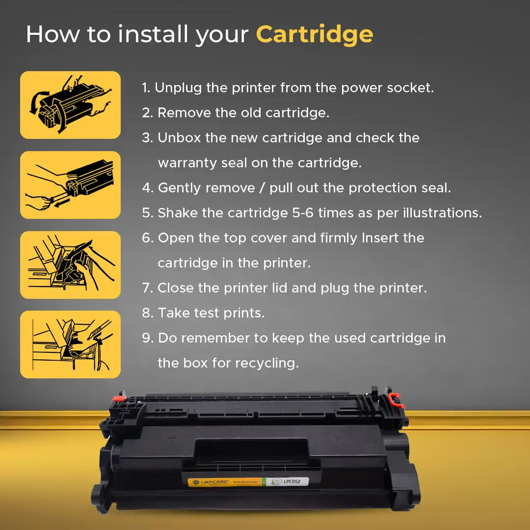 Toner Cartridge compatible with LBP214dw 215dw MF424dw MF429dw MF426dw i-SENSYS LBP 212DW/ 214DW/215X/mf421DW/426DW/428X/429X LBP212dw/215x/LBP2192dwKG/2192dwyKG/2195xKG/2195xyKG