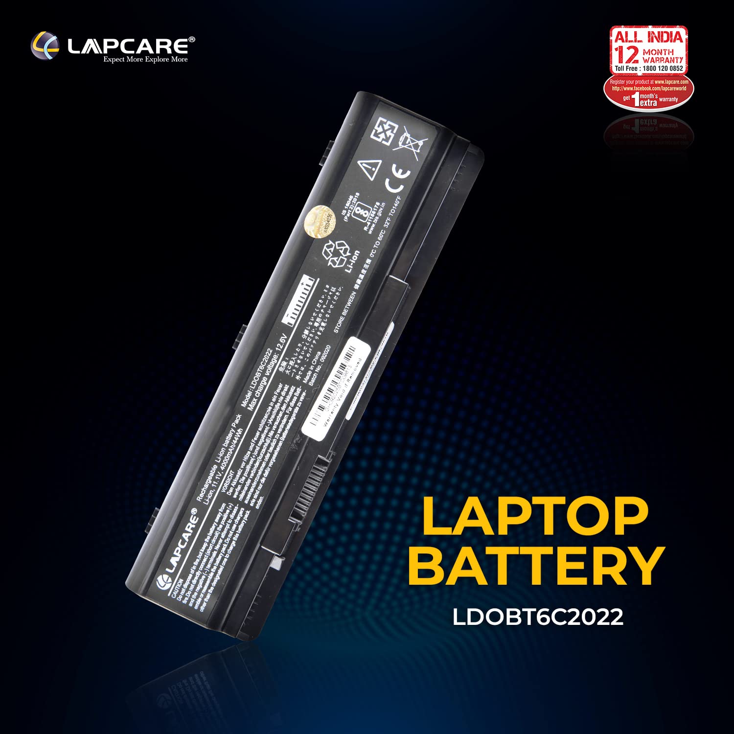 Laptop Compatible Battery For A840 6C