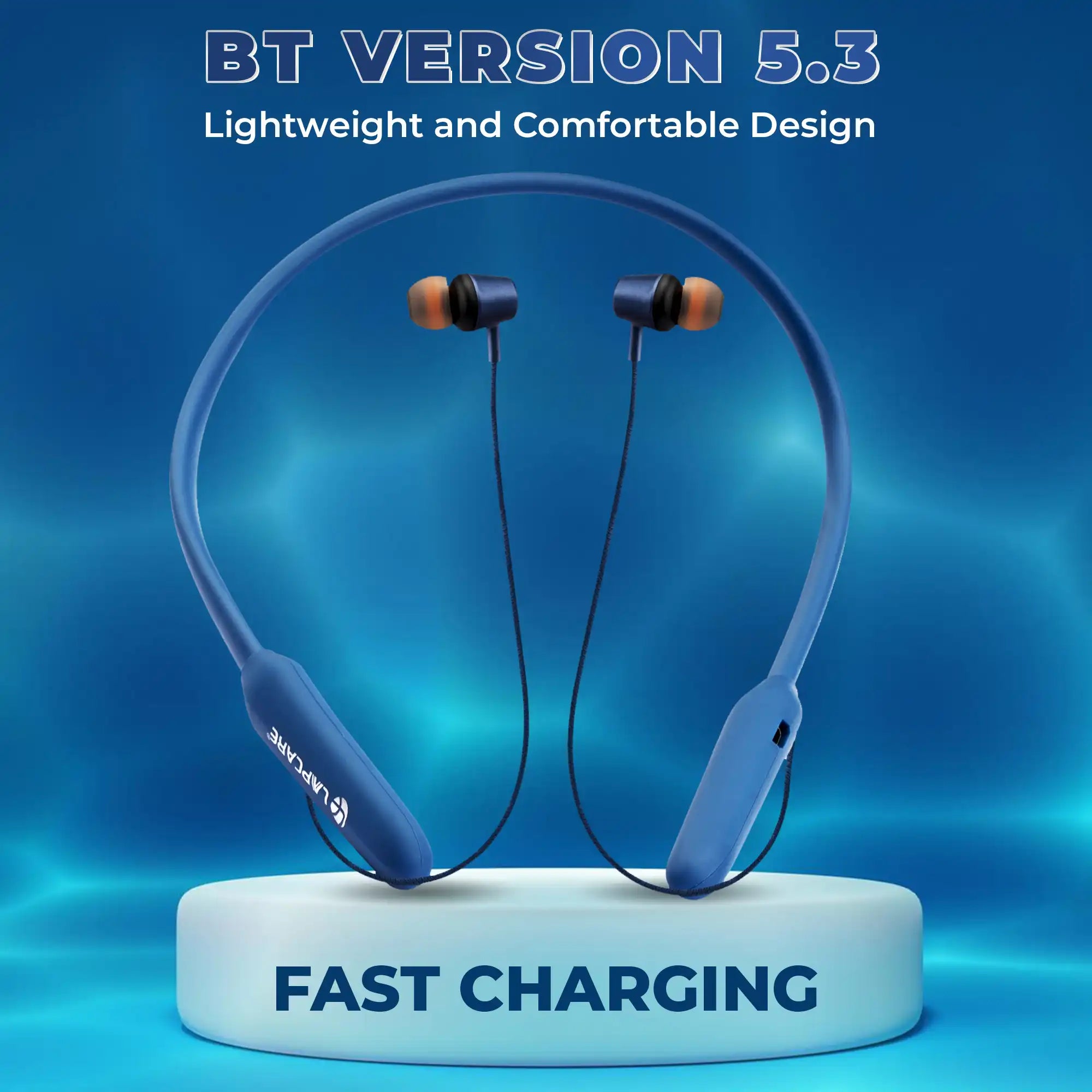 WOOBAND ECO Wireless neckband Blue (LNB-360)