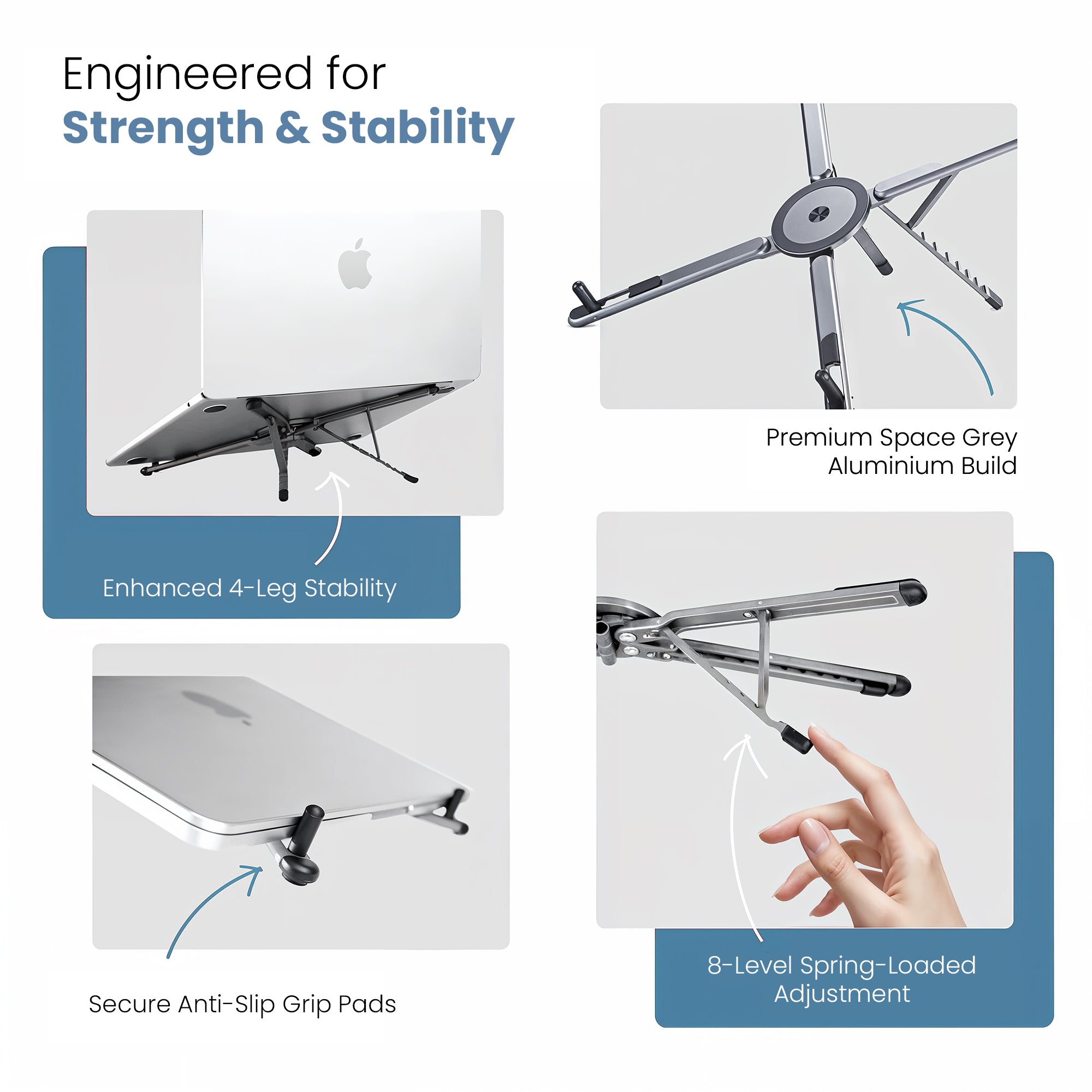 BUDDI 05 Multipurpose laptop / Mobile / Tablet stand (LOX-023)