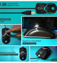 Champ Razor Gaming RBG Mouse 3600dpi (LGM-204)