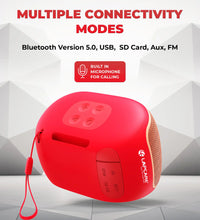 Pulse Wireless Bluetooth Speaker Red (LBS-333)