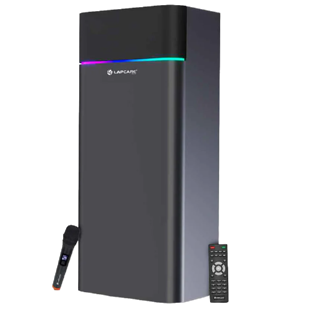 Beast Pro 120W Tower Party Speaker with In-built RGB Lights & Dual Wireless Mic (LTS-705)