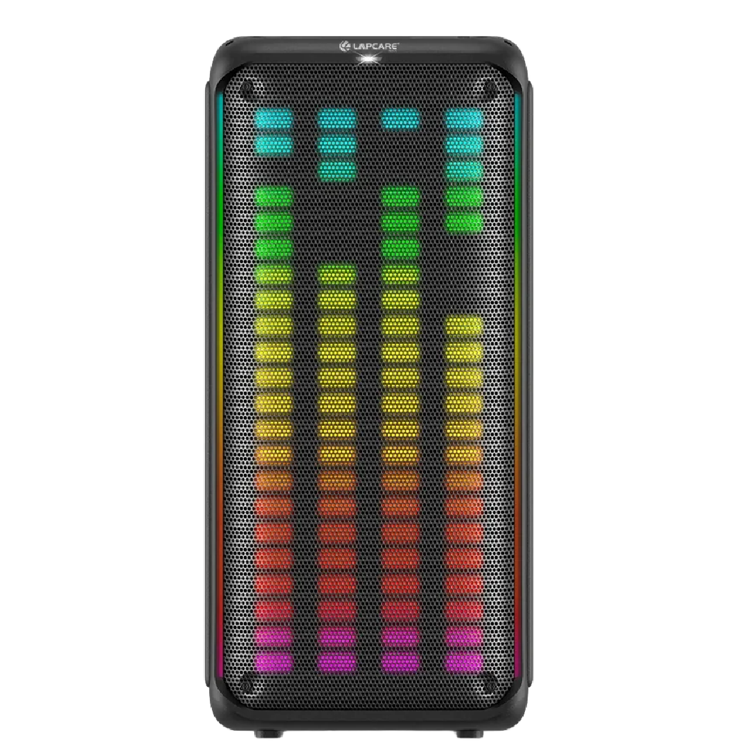 Bloom 160W Bluetooth Party Speaker | Dual 8 Inch Subwoofers + TWS Function (LPS-105)