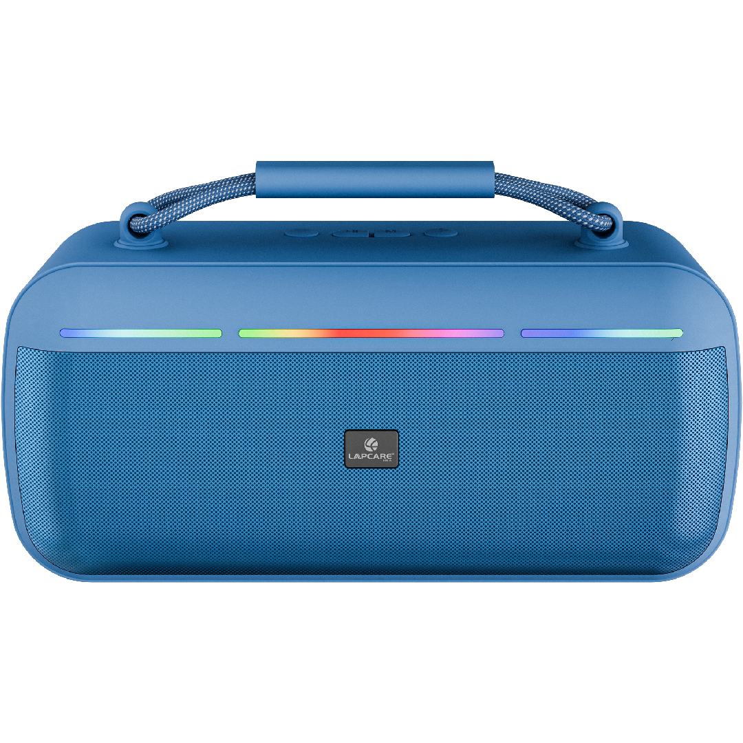 Roxx 30W Portable Party Speaker with RGB Lights & TWS Function - Blue (AXM-001)