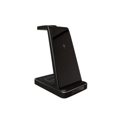 V10 3 IN 1 Wireless Charging Stand With Multiple Protection (LWC-630)