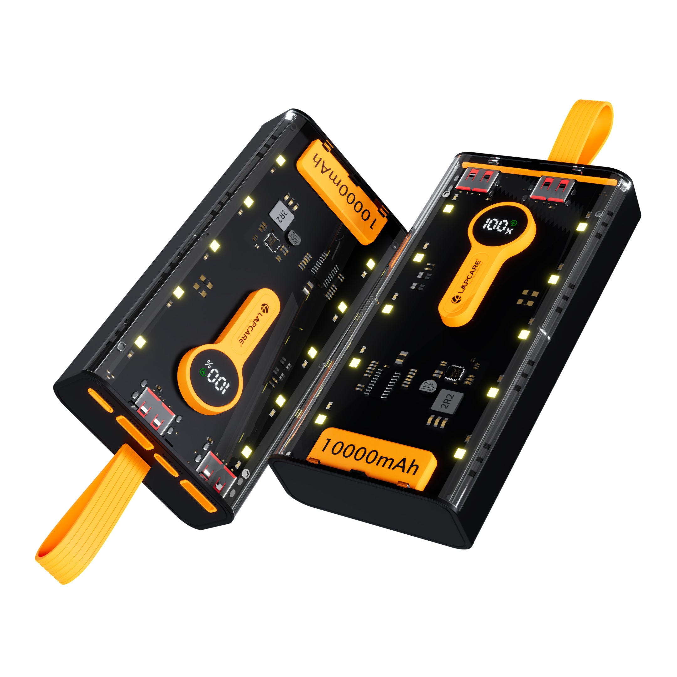 Bolt I 10000mAh Power Bank Black+Yellow (LPB-402)