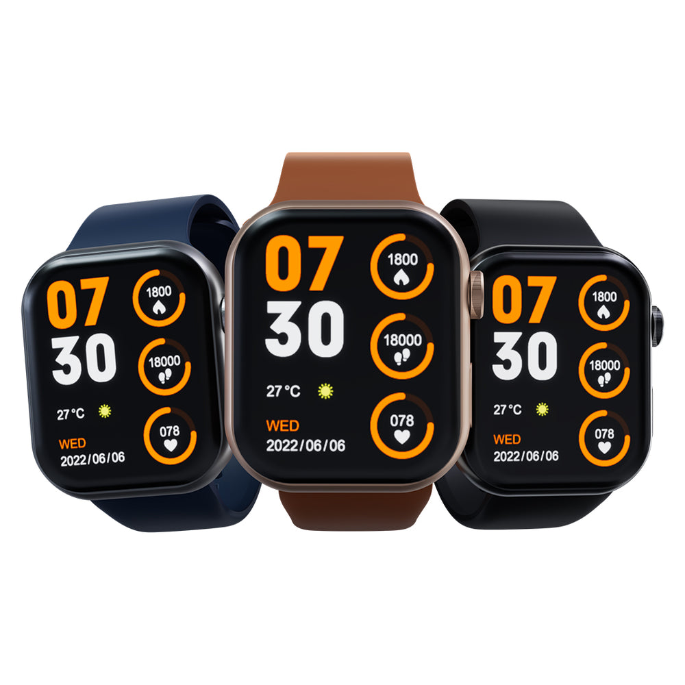 Fitso Fitso 3 BT Calling Smartwatch with Full Touch Control- Gold (LSW-012)