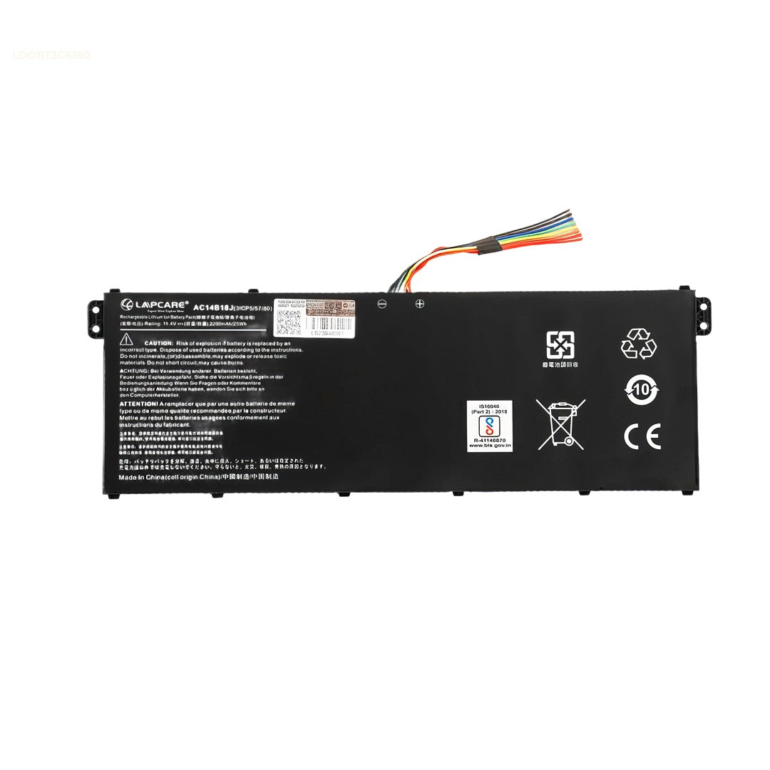 Laptop Compatible Battery For Aspire V3-111 3C (AC14B18J)