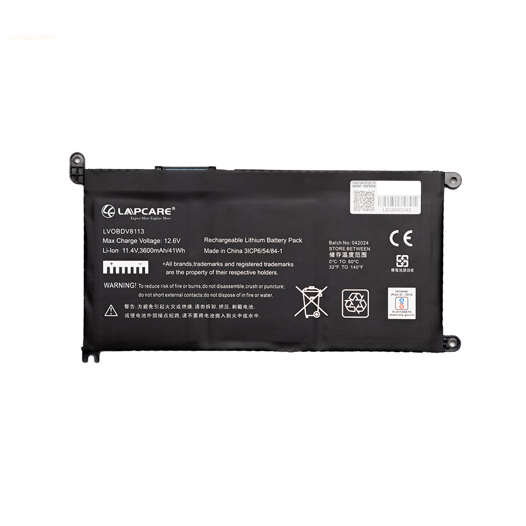 Laptop Compatible Battery For Dell Vostro 5490 (YRDD6)