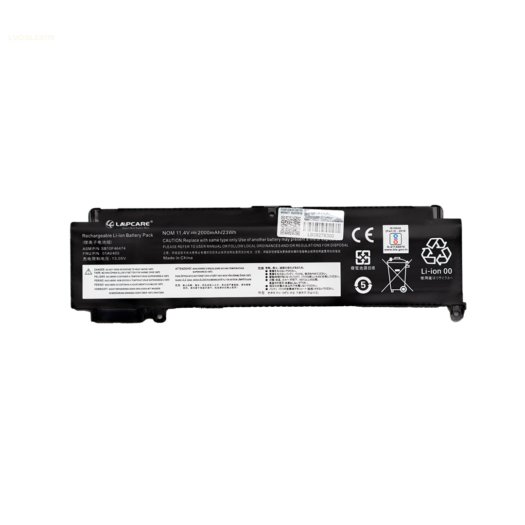 Laptop Compatible Battery For Lenovo T460S (01AV405)