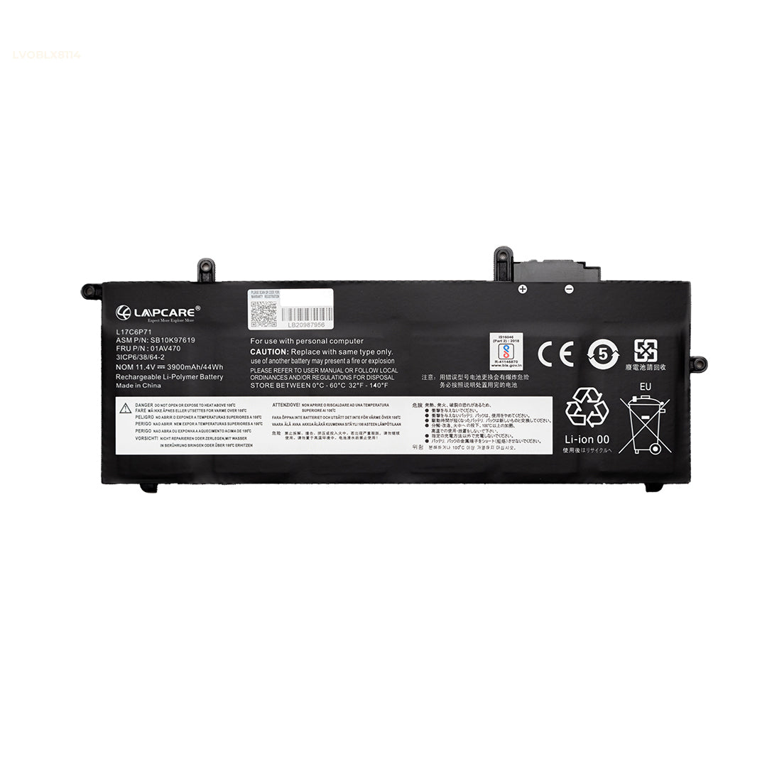 Laptop Compatible Battery For Lenovo X280 (01AV470)
