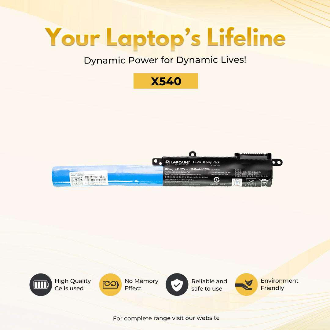 Laptop Compatible Battery For Asus X540 3C (A31N1519)