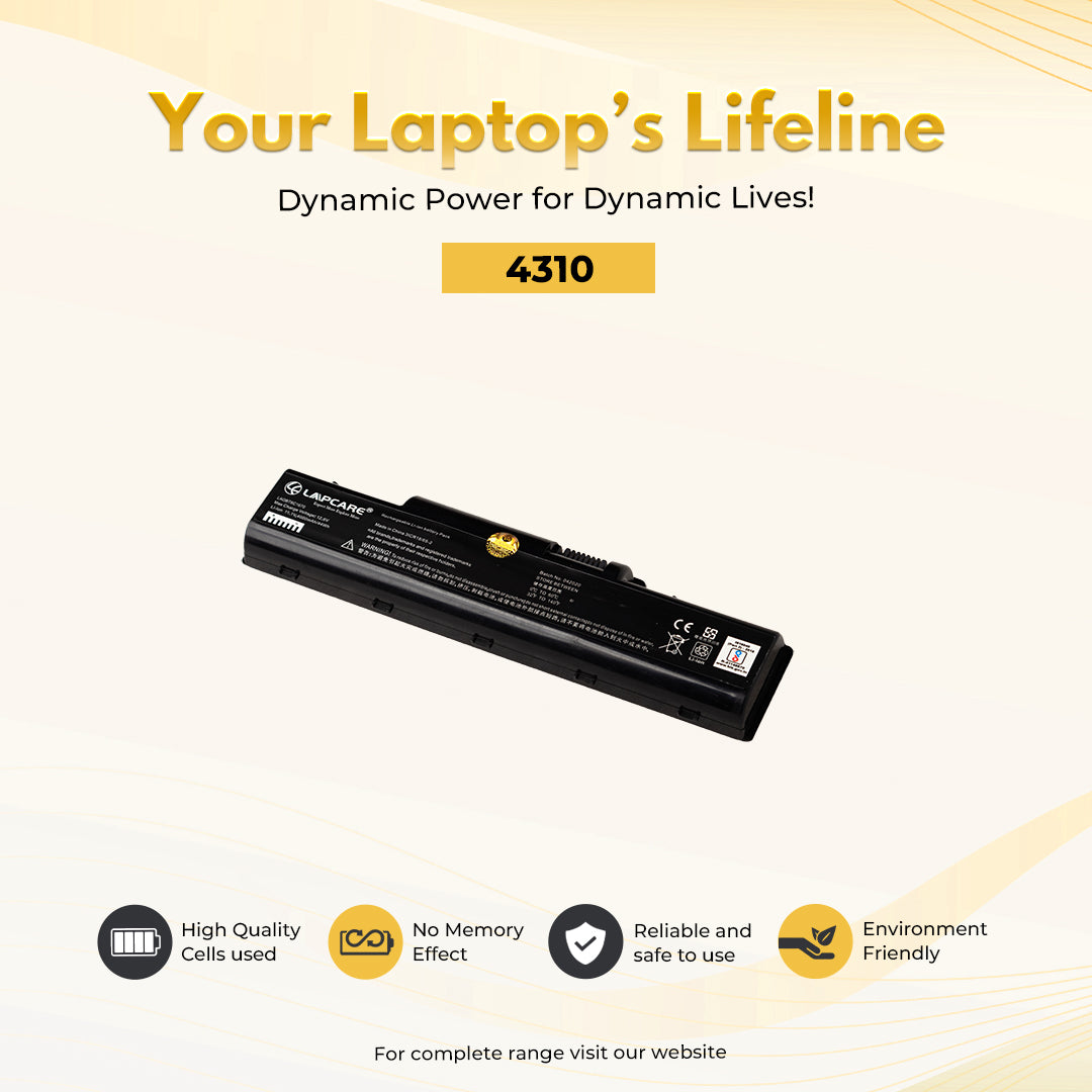 Laptop Compatible Battery For Aspire 4310 6C
