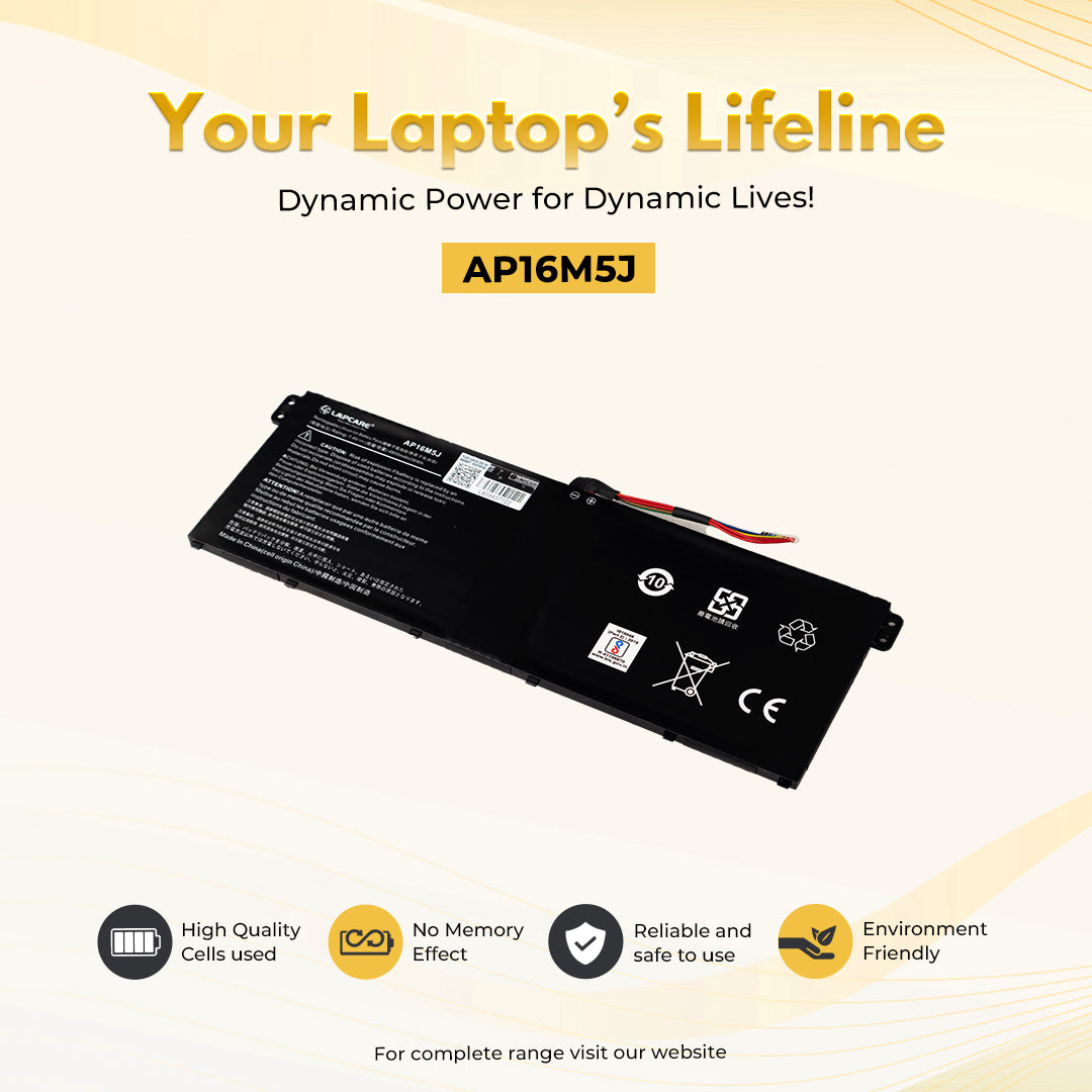 Laptop Compatible Battery For Acer A315-41-R1PK (AP16M5J)