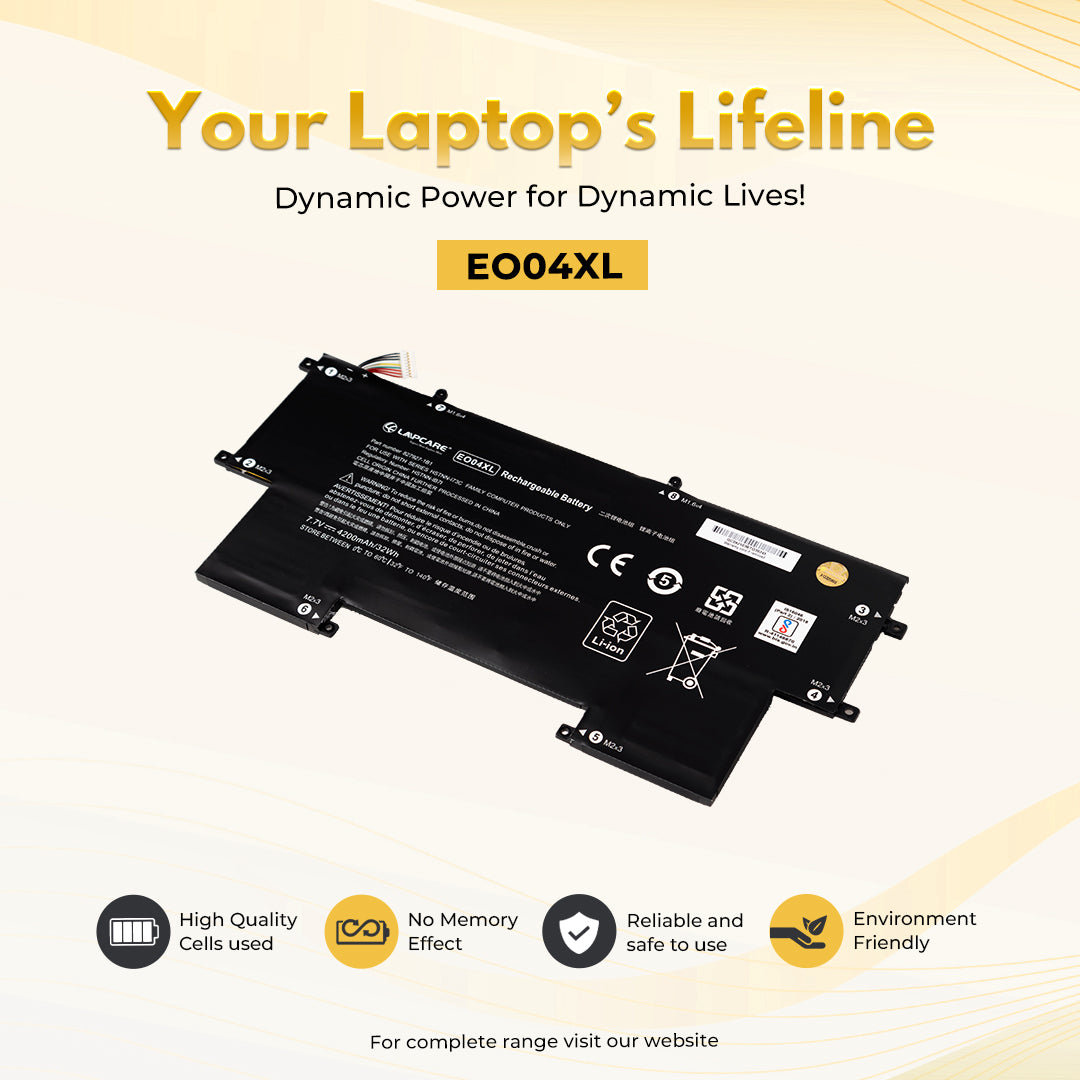 Laptop Compatible Battery For HP EliteBook Folio G1 EO04XL