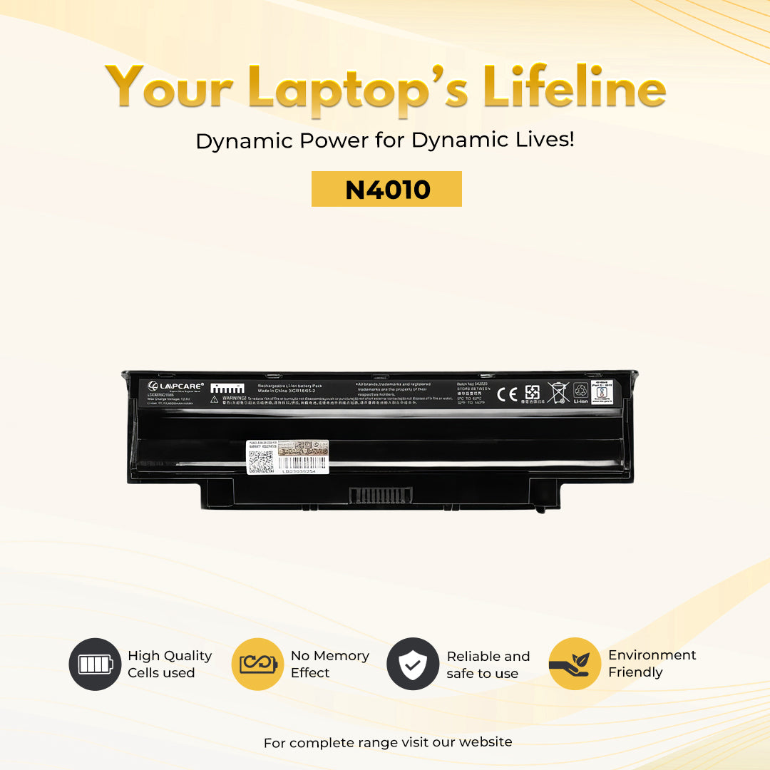 Laptop Compatible Battery For 15R 6C