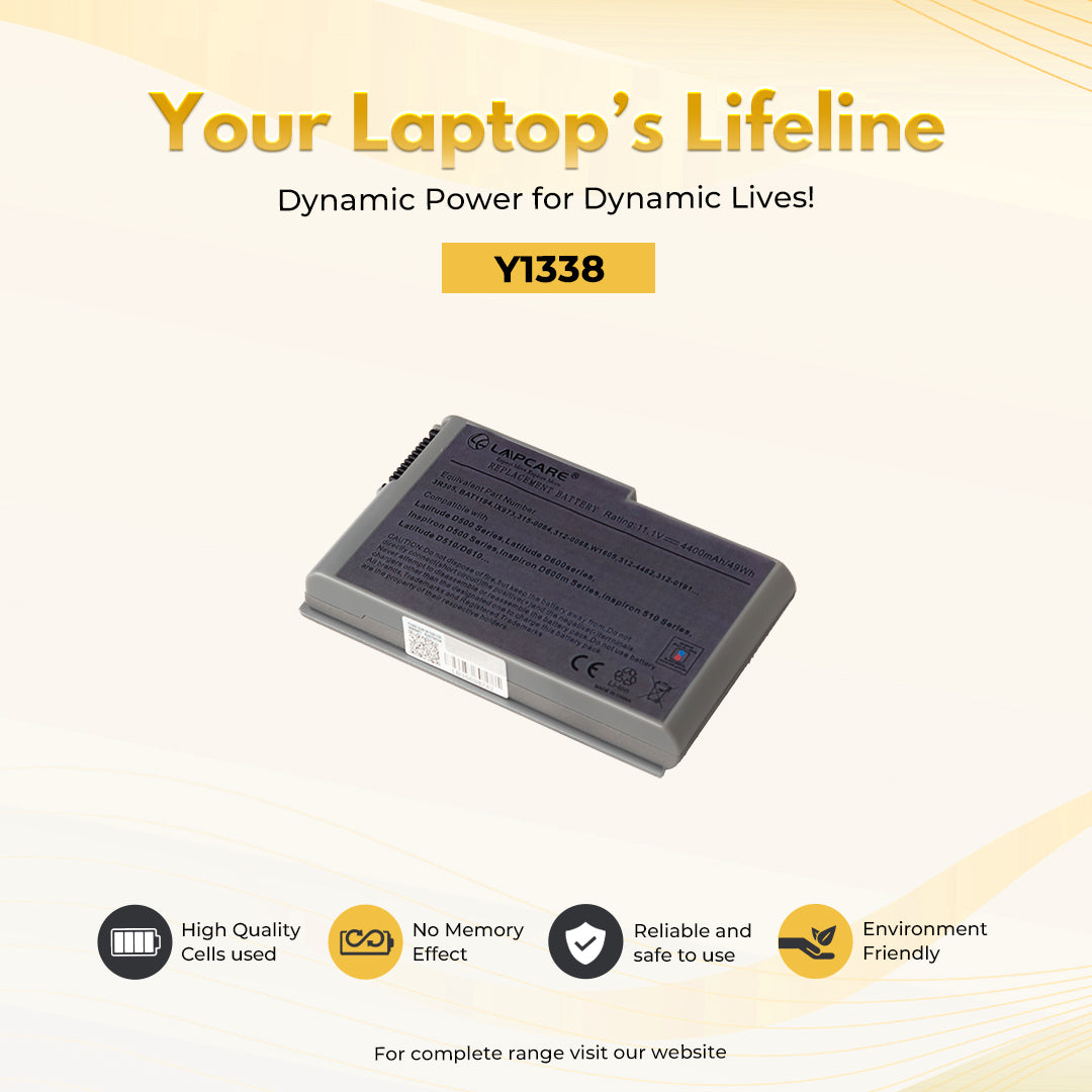 Laptop Compatible Battery For D500/600 6C