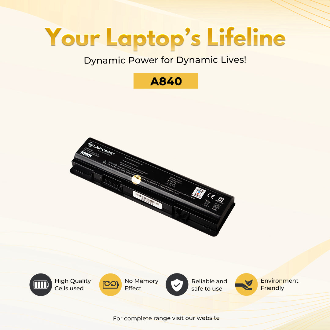 Laptop Compatible Battery For A840 6C
