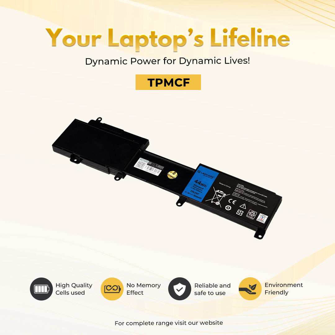Laptop Compatible Battery For Inspiron 14Z-5423,15Z-5523 6C (TPMCF)