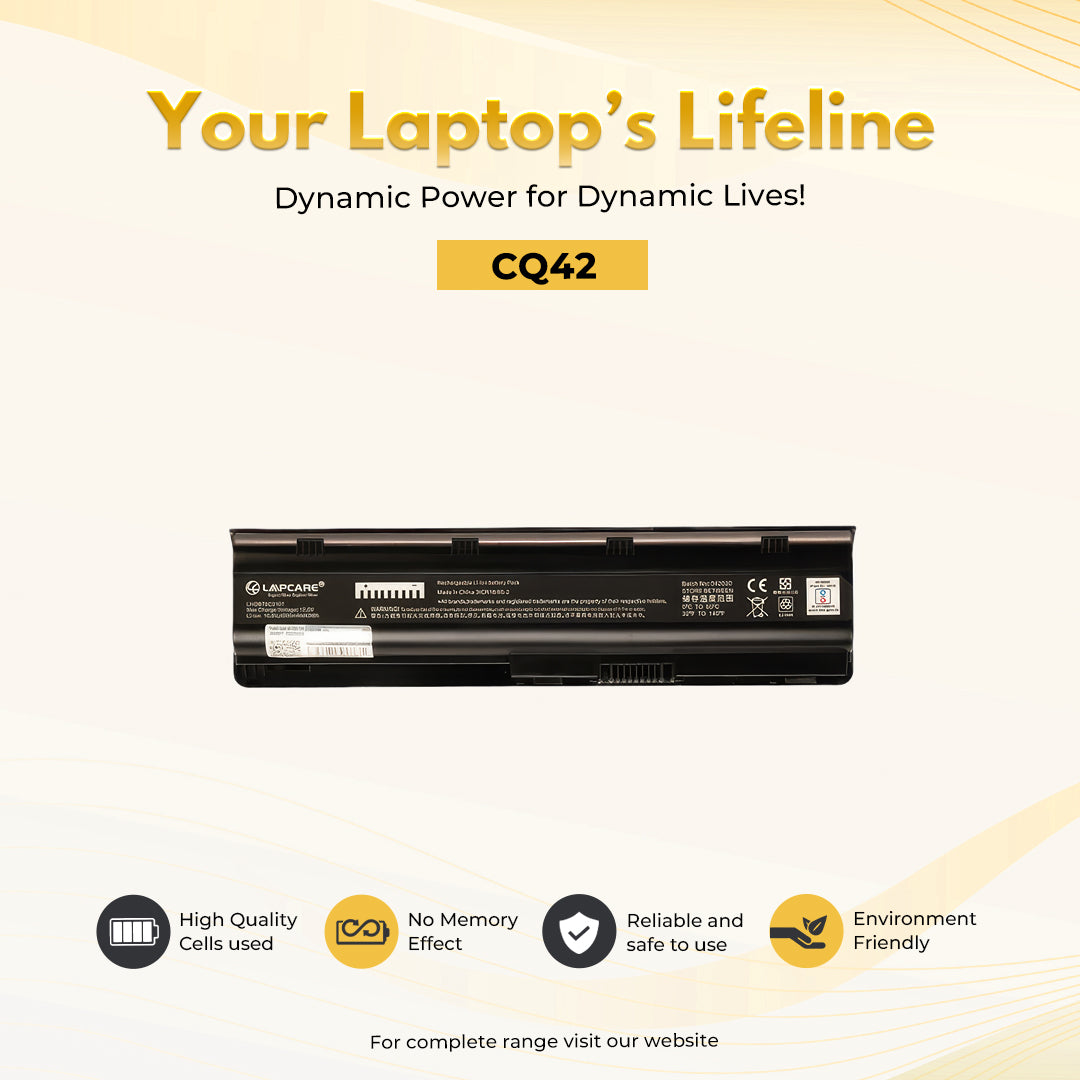 Laptop Compatible Battery For CQ42 6C