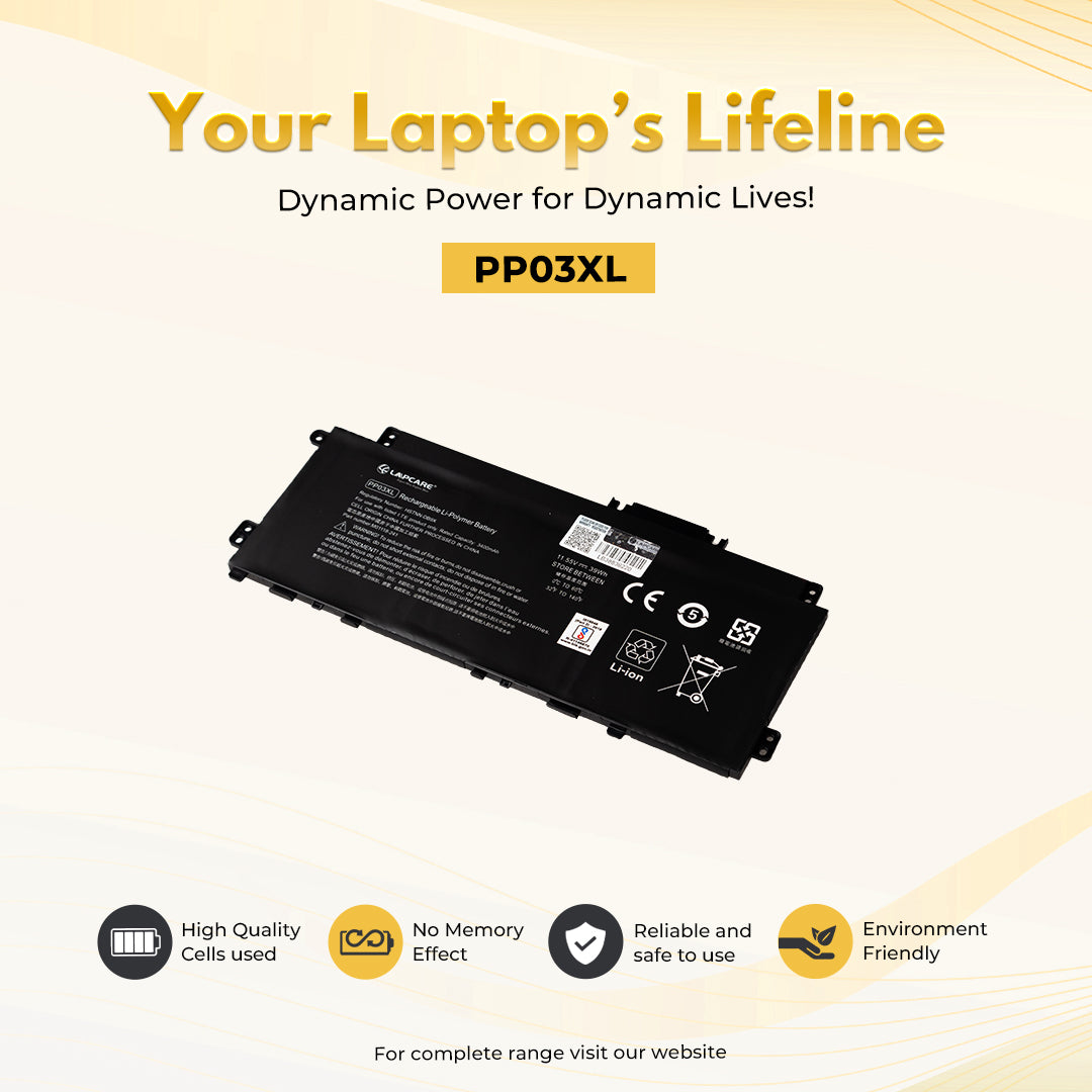 Laptop Compatible Battery For HP Pavilion 13-BB (PP03XL/PV03XL)