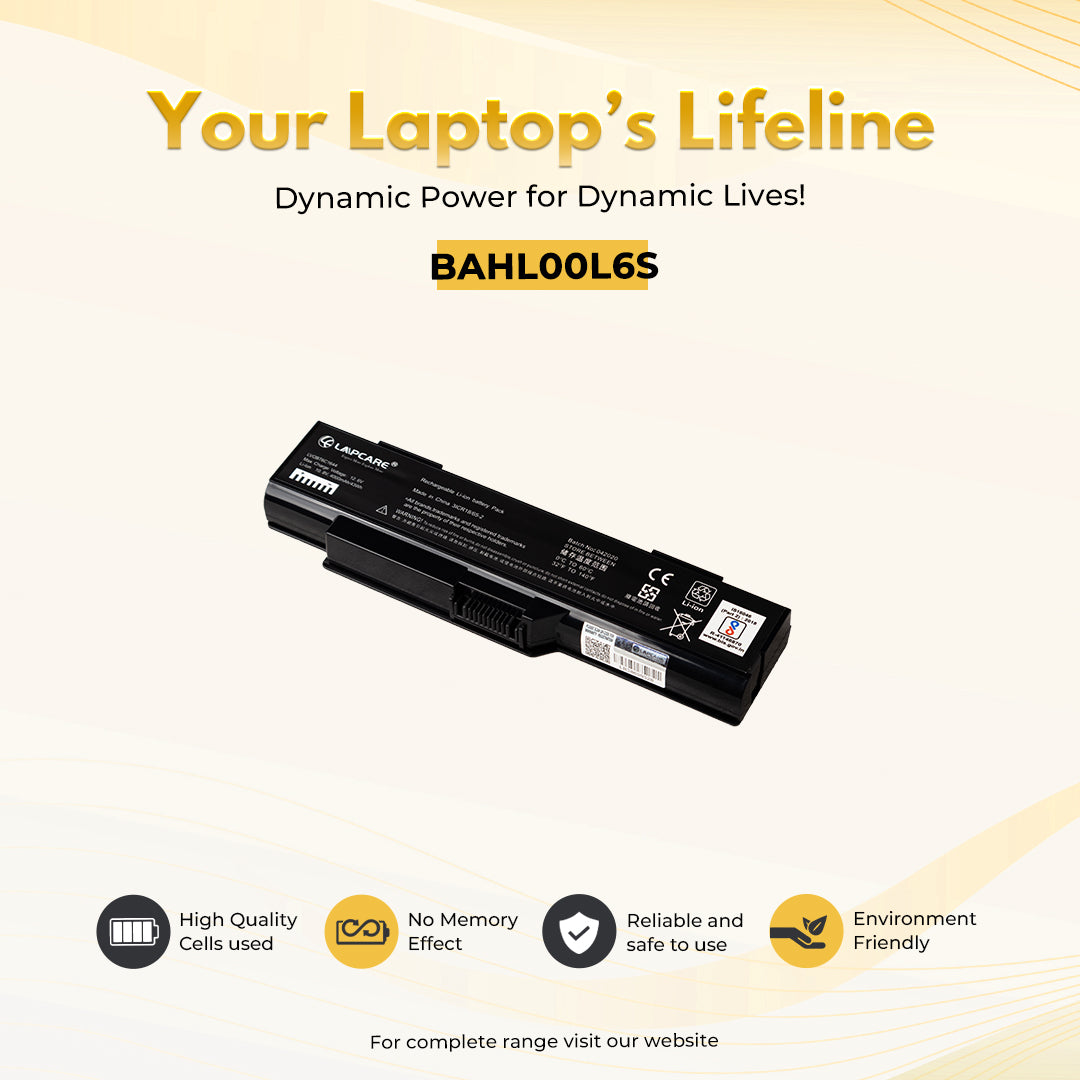 Laptop Compatible Battery For G400 6C