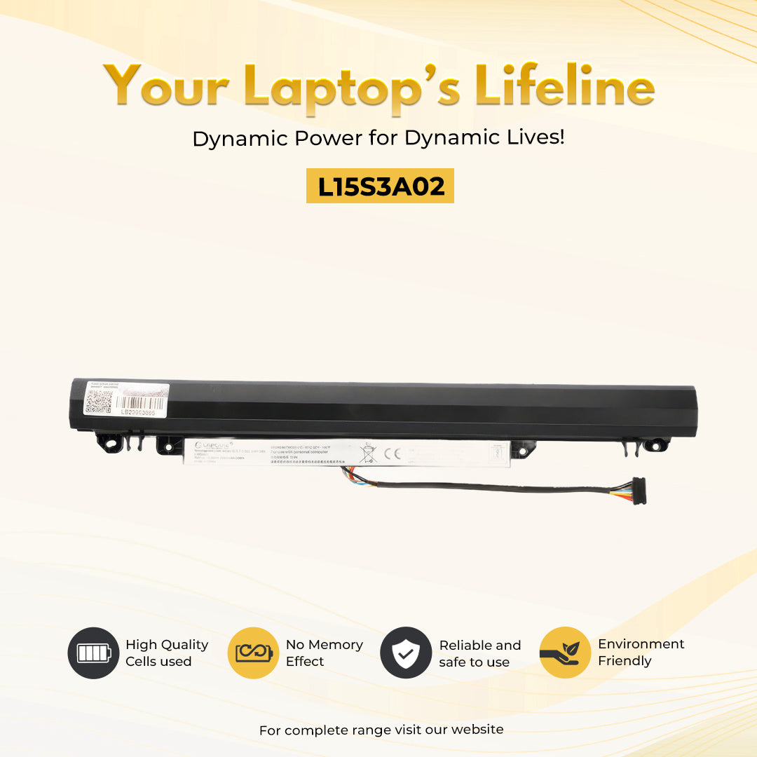 Laptop Compatible Battery For IdeaPad 110-14IBR/15IBR/15ACL/15AST/L13S 3C (L15S3A02)