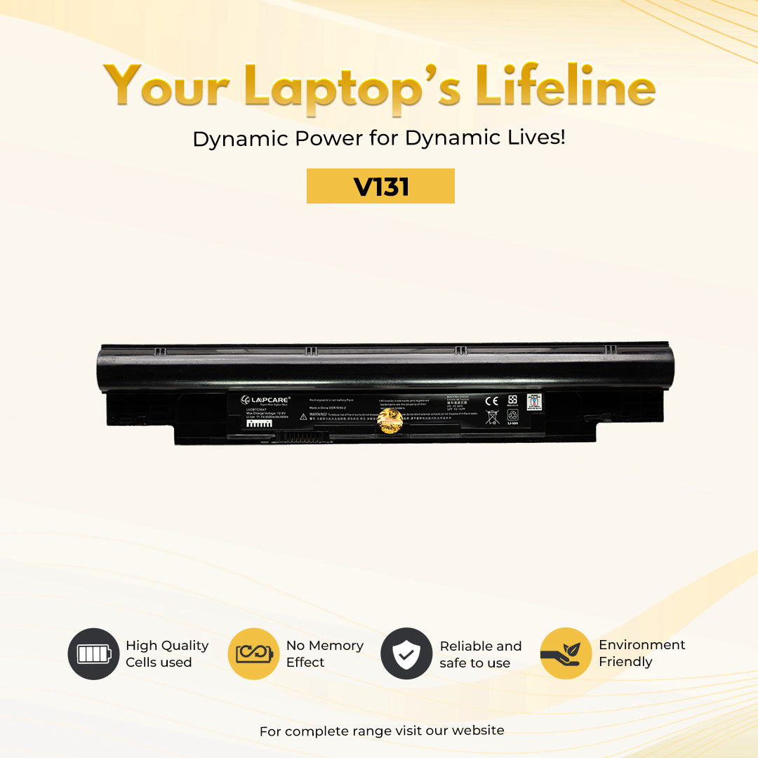 Laptop Compatible Battery For V131 6C